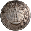 Second Issue Silver Half Pagoda Coin of Madras Presidency.