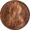 Bronze One Quarter Anna Coin of King George V of Calcutta Mint of 1916.