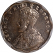 Cupro Nickel One Anna Coin of King George V of Bombay Mint of 1915.