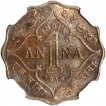 Cupro Nickel One Anna Coin of King George V of Bombay Mint of 1916.