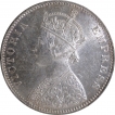 Silver One Rupee Coin of Victoria Empress of Bombay Mint of 1878.