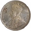 Silver One Rupee Coin of King George V of Bombay Mint of 1921.