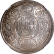 Silver One Rupee Coin of King George V of Bombay Mint of 1922.