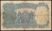 Ten Rupees Bank Note of King George V Signed by J W Kelly of 1933.