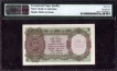 Five Rupees Bank Note of King George VI Signed by J B Taylor of 1938.