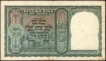 Five Rupees Bank Note of King George VI Signed by C D Deshmukh of 1944.