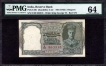 Five Rupees Bank Note of King George VI Signed by C D Deshmukh of 1947.