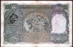 One Hundred Rupees Bank Note of King George VI Signed by C D Deshmukh of 1938 of Calcutta Circle.