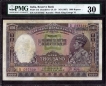 One Thousand Rupees Bank Note of King George VI Signed by J B Taylor of 1938 of Karachi Circle.