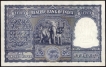 One Hundred Rupees Bank Note Signed by H V R Iyengar of Republic India of 1953.