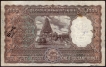 One Thousand Rupees Bank Note Signed by B Rama Rau of Republic India of 1954 of Calcutta Circle.