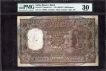 One Thousand Rupees Bank Note Signed by P C Bhattacharya of Republic India of 1964 of Bombay Circle.