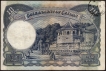 Ten Rupees Bank Note Signed by H J Huxham and C H Collins of King George VI of Ceylon of 1944.