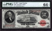 Legal Tender Two Dollars Note of United States of America of 1917.