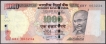 Error One Thousand Rupees Bank Note Signed by D Subbarao of Republic India.