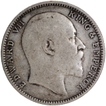 Error Silver One Rupee Coin of King Edward VII of Bombay Mint of 1903.