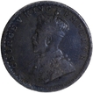 Error Silver One Rupee Coin of King George V.