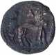 Silver Hemidrachma Coin of Sapadbizes of Early Kushans.