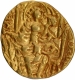 Gold Dinar Coin of Magra of Later Kushan Dynasty.