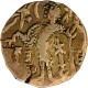 Base Gold Dinar Coin of Kidara Kushan of Later Kushans.