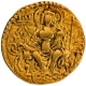 Gold Dinar Coin of Samudragupta of Gupta Dynasty of of Scepter type.