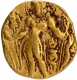 Gold Dinar Coin of Chandragupta II of Gupta Dynasty of of Archer type.