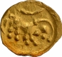 Gold Fanam Coin of Hoysala Dynasty.