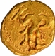 Gold Fanam Coin of Hoysala Dynasty.