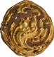 Gold Gadyana Coin of Western Ganga Dynasty.