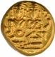 Gold Varaha Coin of Devaraya I of Sangama Dynasty of Vijayanagara Empire.