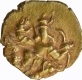 Gold Fanam Coin of Samarakolakalan of Banas of Madurai.