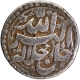 Silver One Rupee Coin of Akbar of Agra Mint of Bahman Month.