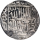 Silver One Rupee of Akbar of Gwaliar Mint.