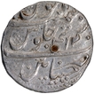 Slver One Rupee Coin of Aurangzeb Alamgir of Chinapattan Mint.