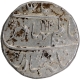 Rare Silver One Rupee Coin of Shah Alam Bahadur of Arkat Mint.