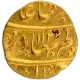 Gold Mohur Coin of Shah Alam Bahadur of Parenda Mint.