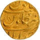 Gold Mohur Coin of Farrukhsiyar of Ahmadabad Mint.