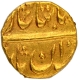 Gold Half Mohur Coin of Muhammad Shah of Shahjahanabad Dar ul Khilafa Mint.