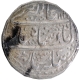 Silver One Rupee Coin of Alamgir II of Najibabad Mint.