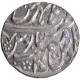 Silver One Rupee Coin of Shah Alam II of Hathras Mint.