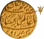 Gold Mohur Coin of Kora Mint of Maratha Confederacy.