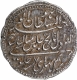 Silver One Rupee Coin of Tipu Sultan of Patan Mint of Mysore.