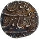 Silver One Rupee coin of Shahjahanpur Mint of Gwalior.