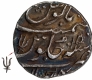 Silver One Rupee coin of Shahjahanpur Mint of Gwalior.