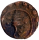 Copper Cash Coin of Swati Tirunal Rama Varma of Travancore .