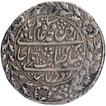  Silver One Rupee Coin of Shahjahanabad Dar ul Khilafa Mint of Bengal Presidency.