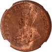 Bronze One Twelfth Anna Coin of King George V of Calcutta Mint of 1923.