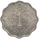 Cupro Nickel One Anna Coin of King Edward VII of Bombay Mint of 1907.