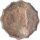 Cupro Nickel One Anna Coin of King Edward VII of Bombay Mint of 1910.