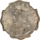 Cupro Nickel One Anna Coin of King George V of Calcutta Mint of 1927.